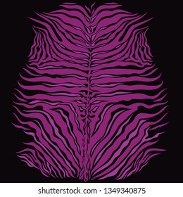 Zebra spots texture. Organic safari animal pattern. African horse natural  mottles. Vector shapes strips background. Camouflage animal pattern print. Trendy animal shapes textile design.