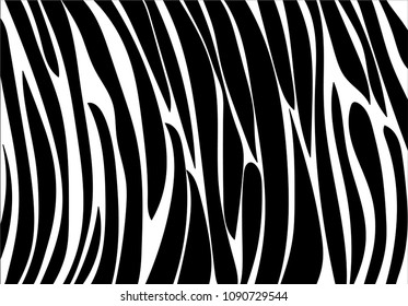 zebra stripe background.vector illustration pattern