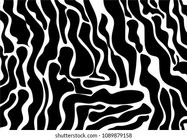 zebra stripe background.vector pattern