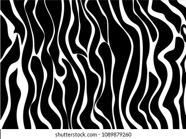 zebra stripe background.vector pattern