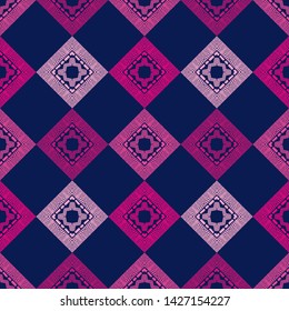 Zebra stripes. Ethnic boho seamless pattern. Lace. Embroidery on fabric. Patchwork texture. Weaving. Traditional ornament. Tribal pattern. Folk motif. Can be used for wallpaper, textile, wrapping.