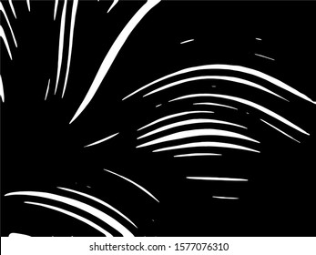 Zebra Stripes Pattern. Zebra print, animal skin, tiger stripes, abstract pattern, line background, fabric. Amazing hand drawn vector illustration. Poster, banner. Black and white artwork.