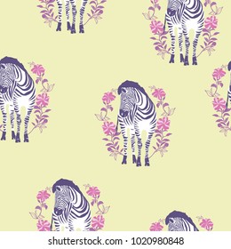 Zebra Stripes Seamless Pattern