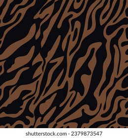 Zebra Stripes Seamless Pattern. Animal print background for fabric, textile, design, advertising banner.