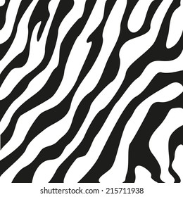 zebra stripes texture. vector illustration