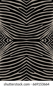 Zebra stripes vector background