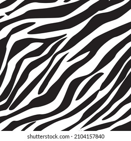 Zebra Texture Background Zebra Skin Background Stock Vector (Royalty ...