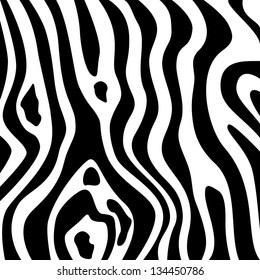 Zebra texture black and white