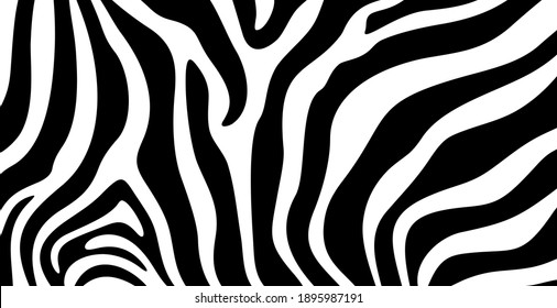 Zebra texture logo. Isolated zebra texture on white background