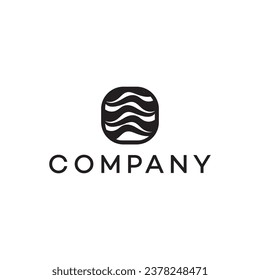
Zebra texture wild square adventure texture fabric business, logo, design, brand identity, flat logo, company, editable, vector