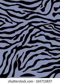 Zebra or tiger Stripes colorful pattern background in vector