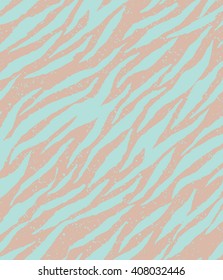 Zebra, tiger stripes seamless grunge pattern in vector
