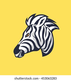 Zebra Vector Icon