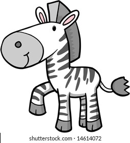 Zebra Vector Illustration
