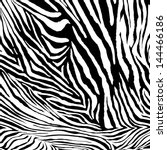 Zebra vector texture