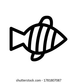 zebrafish icon or logo isolated sign symbol vector illustration - high quality black style vector icons
