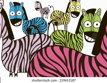 zebras