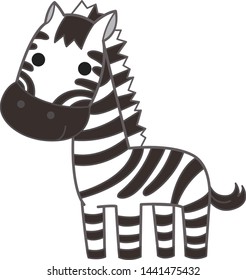 Zebras are several species of African equids (horse family) united by their distinctive black-and-white striped coats.