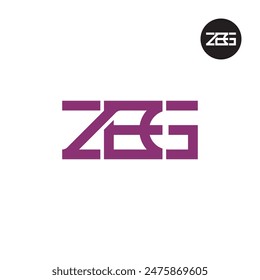 ZEG Logo Letra Monograma Diseño