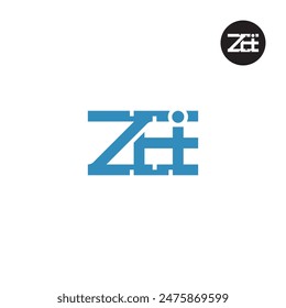 ZEI Logo Letter Monogram Design