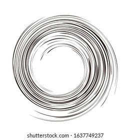 Zen Circle Minimalistic, Border Vector Art