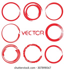 zen circle set, circle highlighter elements
