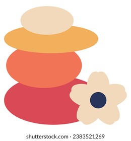 Zen icon Illustration, for UIUX, Infographic, etc