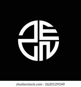 ZEN logo ZEN icon ZEN vector ZEN monogram ZENletter ZENminimalist ZENtriangle ZENflat Unique modern flat abstract logo design.
