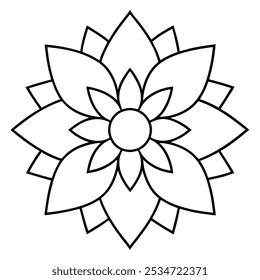 Zen Mandala Vector Intricate and Calming Designs for Mindful Creative Projects