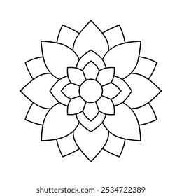 Zen Mandala Vector Intricate and Calming Designs for Mindful Creative Projects