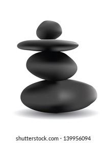 Zen Stones,vector