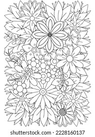 Zen tangle Coloring-Pages for Adult And Kids.