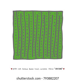 Zen tangle pattern / Hand drawn mosaic illustrations - vector