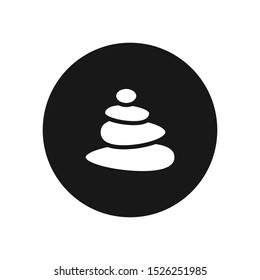 Zen vector icon, simple sign for web site and mobile app.