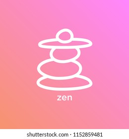zen yoga rock
