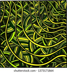 Zenart lines - Vector artistic texture - to design gift packs, fabric patterns, wallpapers, web sites, advertising