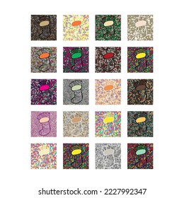 Zengtangle art of Christmas sock, good for background, wallpaper, hand drawn, print, or art