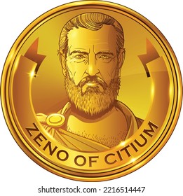 Die zeno of Citium war ein hellenistischer Philosoph von Citium Cyprus. Zeno war der Gründer der Stoic School of Philosophy, die er in Athen von etwa 300 v. Chr. unterrichtete.