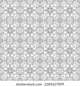 Fondo Zentangle. Zentangle inspiró la ilustración de doodle zen con adornos tribales de boho chic. Ilustración ornamental oriental.