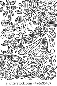 Zentangle (Black and white)