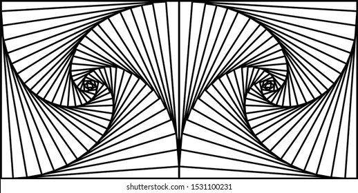 Zentangle line art illustration vector pattern