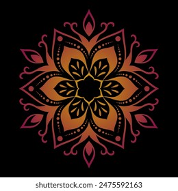 zentangle mandalas, Mandala for henna, mehendi, tattoo, Decorative ethnic ornamental elements, Oriental patterns
