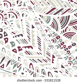 Zentangle ornament. Colorful texture for backgrounds. Made by trace from personal hand drawn sketch.