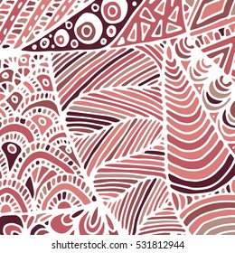 Zentangle ornament. Colorful texture for backgrounds. Made by trace from personal hand drawn sketch.