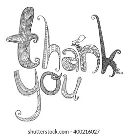 Zentangle stylized picture. Hand drawn sketch font, vector illustration for coloring page, tattoos, makhendas or decoration.