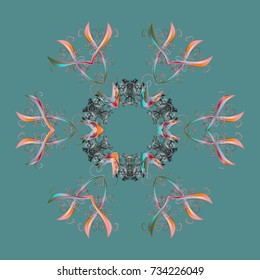 Zentangle winter snowflake for Christmas, New Year. Freehand artistic ethnic illustration for adult coloring pages, art therapy, bohemian tattoo, t-shirt patterned print, posters, logo Vector design.