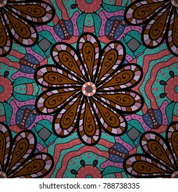 Zentangle winter snowflake for Christmas, New Year. Freehand artistic ethnic illustration for adult coloring pages, art therapy, bohemian tattoo, t-shirt patterned print, posters, logo Vector design.