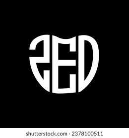 ZEO letter logo creative design. ZEO unique design.
