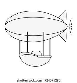 zeppelin transport icon image