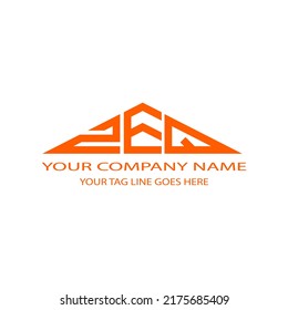 ZEQ letter logo creative design with vector graphic